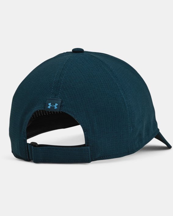 Men's UA Iso-Chill ArmourVent™ Adjustable Hat, Blue, pdpMainDesktop image number 1